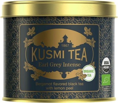 картинка Kusmi Tea Earl Grey Intense (Эрл Грей, бергамот, лимон), банка (100 гр) от интернет магазина