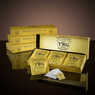 картинка Купаж чая TWG Tea Singapore Breakfast / Сингапурский Завтрак (2,5 г х 15 саше) от интернет магазина