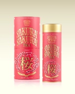 картинка Зеленый чай TWG Tea ALWAYS SAKURA New (Зеленый чай с вишней), туба (100 гр) интернет магазин являющийся официальным дистрибьютором в России 