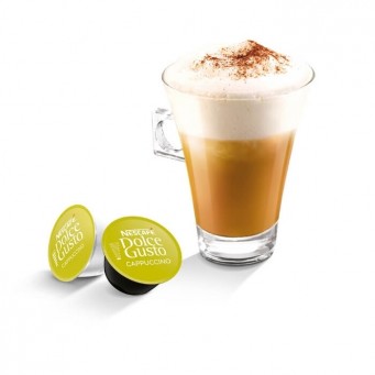 картинка Кофе в капсулах Nescafe Dolce Gusto Cappuccino (16 кап.) от интернет магазина