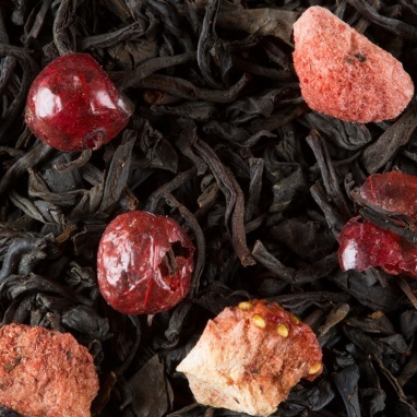 картинка Черный чай Dammann Quatre Fruits Rouges / 4 Красных Фрукта, саше на чашку (24 пак.) от интернет магазина