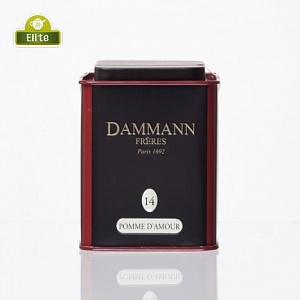 Черный чай Dammann Яблоко Любви, банка (100 гр)