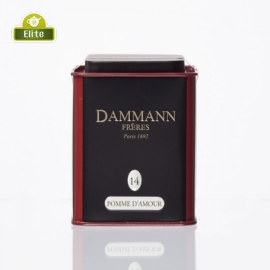 картинка Черный чай Dammann Яблоко Любви, банка (100 гр) от интернет магазина