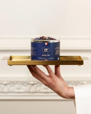 картинка Kusmi Tea L'Earl Grey a la francaise / Эрл Грея с добавлением василька и апельсина, банка (100 гр) от интернет магазина